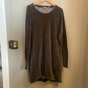 Athleta velour tunic